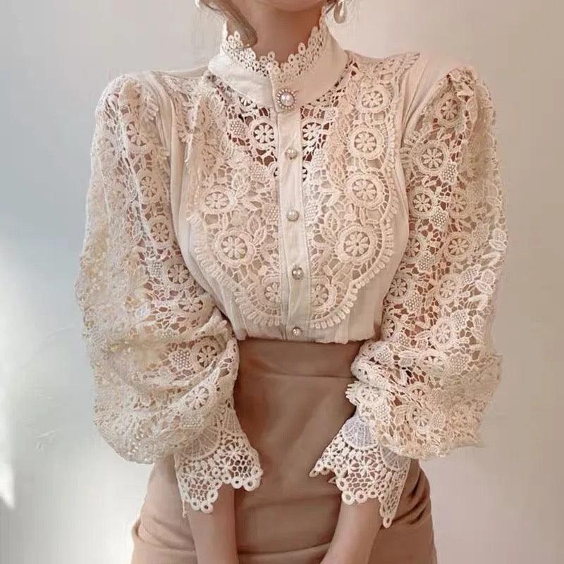 Sale Luxury Lace Blouse - Alamode By Akanksha
