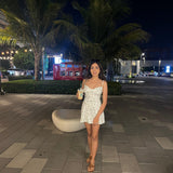 Minnie Floral Summer Day Short Dress - Alamode By Akanksha