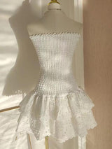 Sorrento Luxe Summer Dress in White - Alamode By Akanksha