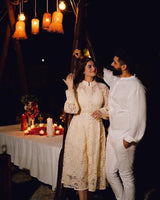 Mexicano Luxury Lace Dress - Alamode By Akanksha