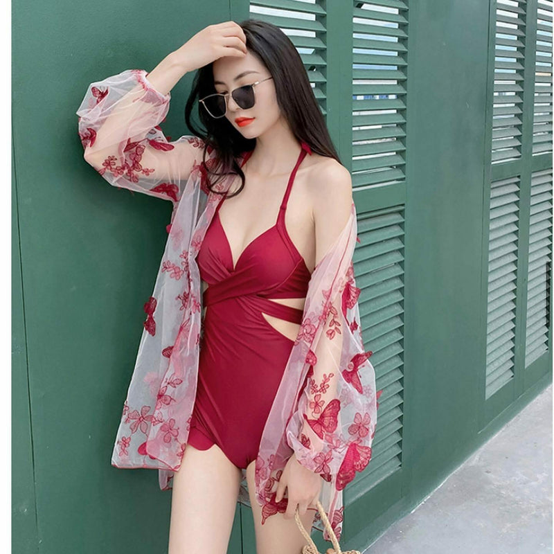 Sinner 3 piece Swimsuit - Alamode By Akanksha