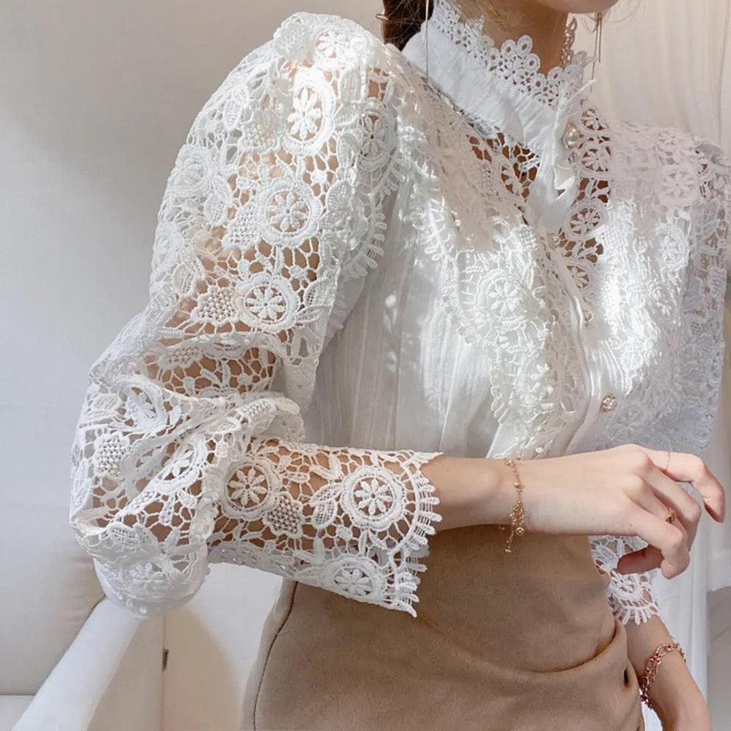 Sale Luxury Lace Blouse - Alamode By Akanksha
