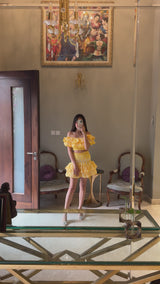 Valencia Luxe Yellow Co-ord Set