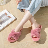 Snuggles Furry Slipons - Alamode By Akanksha
