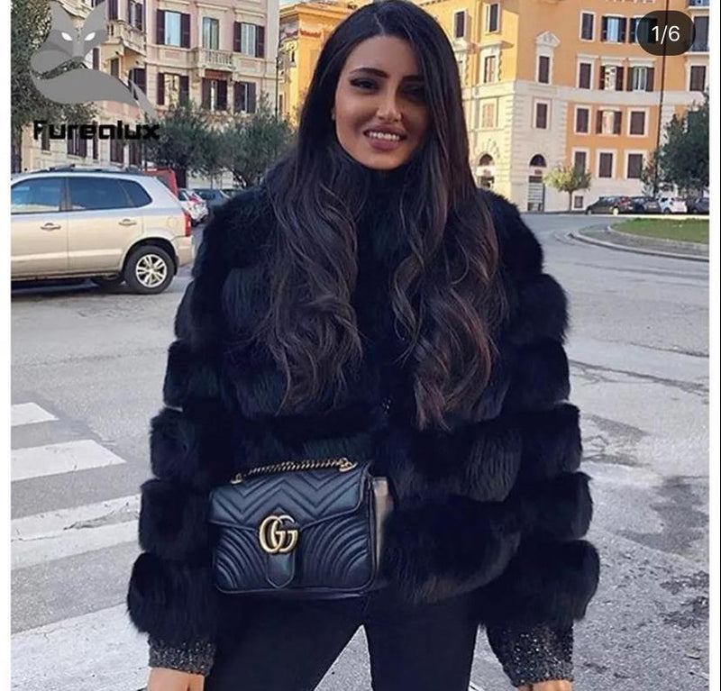 Carrie Bradshaw Luxury - Faux Fur Jackets - Alamode By Akanksha