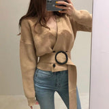 Cest La Vie Belted Sweaters - Alamode By Akanksha