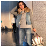 Corea Denim Jacket - Alamode By Akanksha