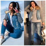 Corea Denim Jacket - Alamode By Akanksha