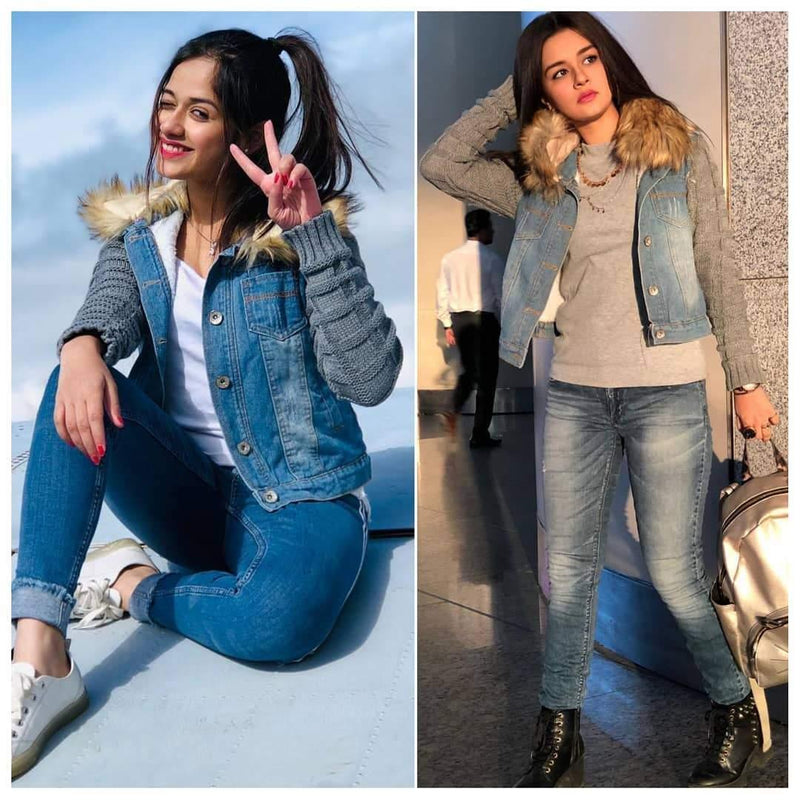 Corea Denim Jacket - Alamode By Akanksha