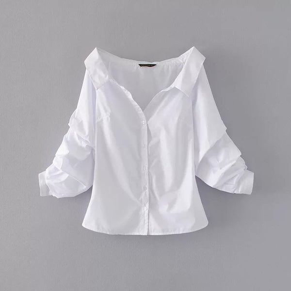 Crisp White Shirt - Alamode By Akanksha