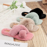 Snuggles Furry Slipons - Alamode By Akanksha