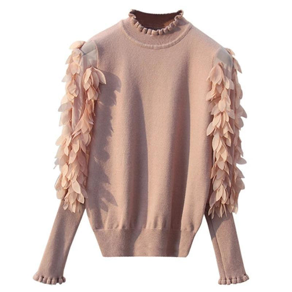 Feather Sleeve Sweaters - Alamode By Akanksha