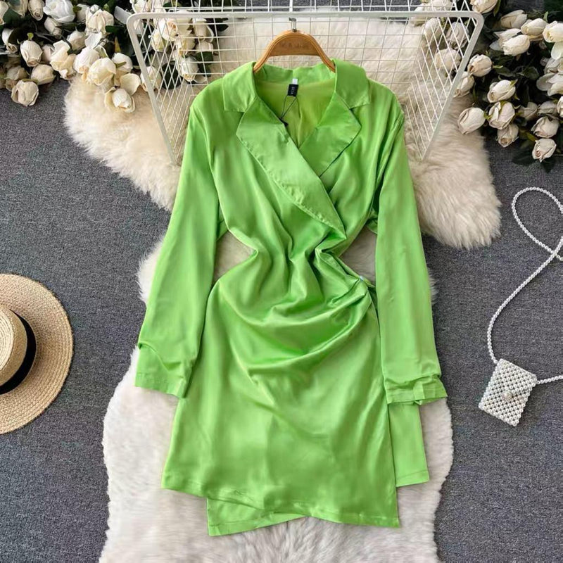 Elora Silk Dress - Alamode By Akanksha