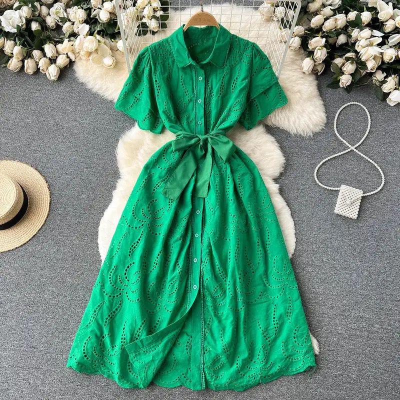 Buy Ginny Cotton Dress for Women Online in India