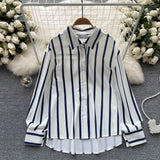 Estelle Striped Shirt - Alamode By Akanksha