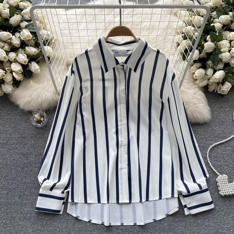 Estelle Striped Shirt - Alamode By Akanksha