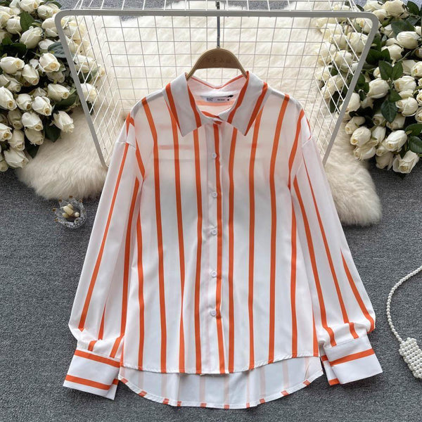 Estelle Striped Shirt - Alamode By Akanksha