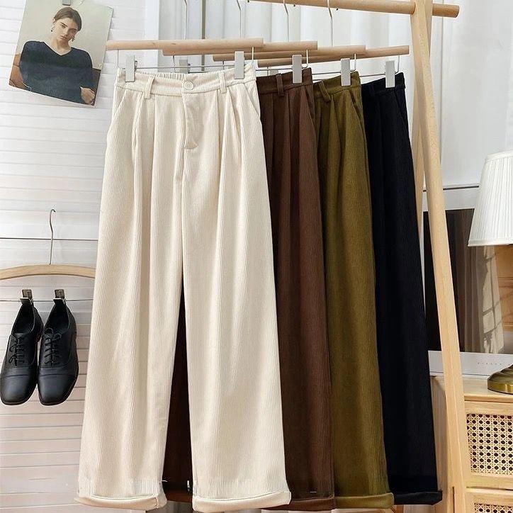 Buy Jocelyn Corduroy Pants for Women Online in India | a la mode