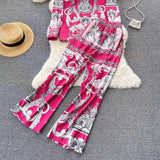 Gigi Abstract Print Coord Set - Alamode By Akanksha
