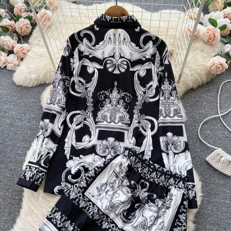 Gigi Abstract Print Coord Set - Alamode By Akanksha