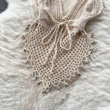 Sevilla Crochet Halterneck Top - Alamode By Akanksha