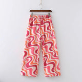 Briana Abstract Print Coord Set - Alamode By Akanksha