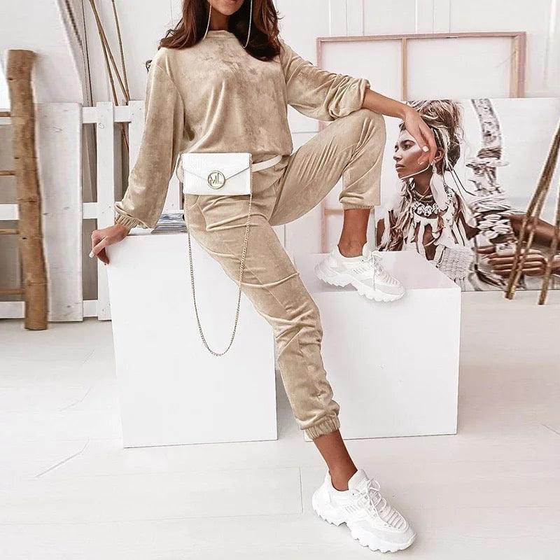 Katniss Luxury Trackset - Alamode By Akanksha