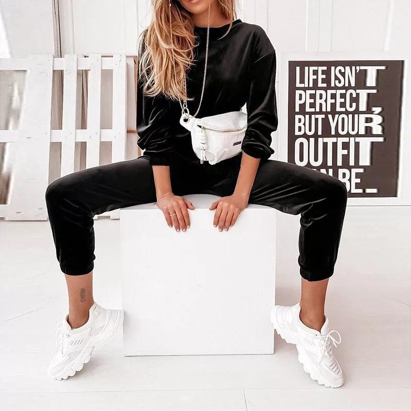 Katniss Luxury Trackset - Alamode By Akanksha