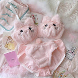 Cute Kitty Lingerie Set - Alamode By Akanksha