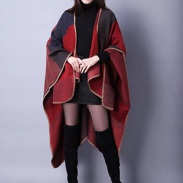 Luxury Cashmere Capes - Alamode By Akanksha