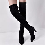 Luxury Suede Heels Boots - Alamode By Akanksha