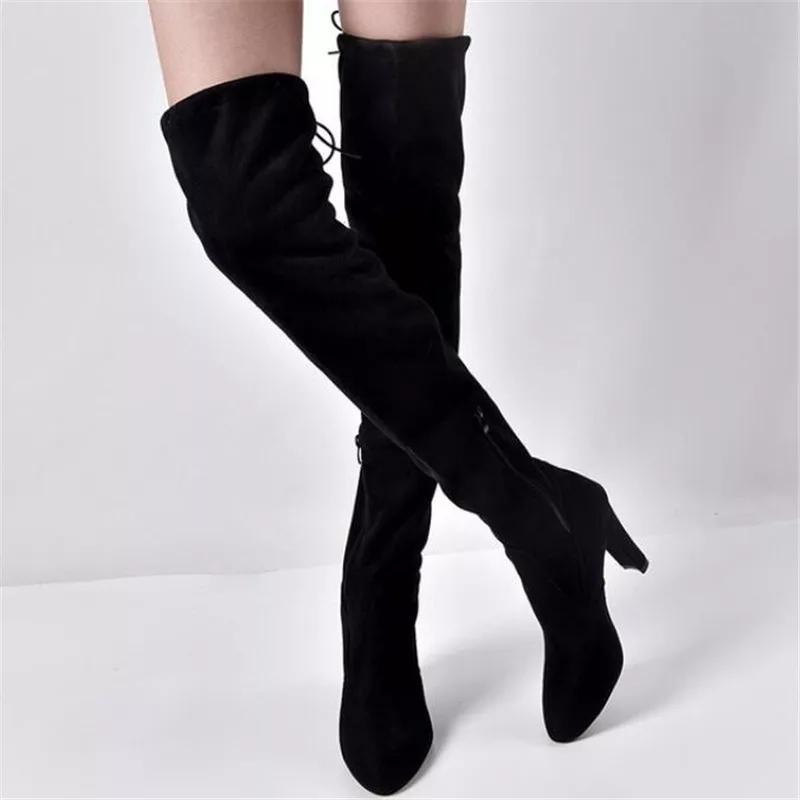 Luxury Suede Heels Boots - Alamode By Akanksha