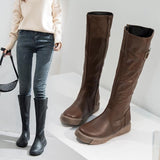 Montana Leather Boots - Alamode By Akanksha