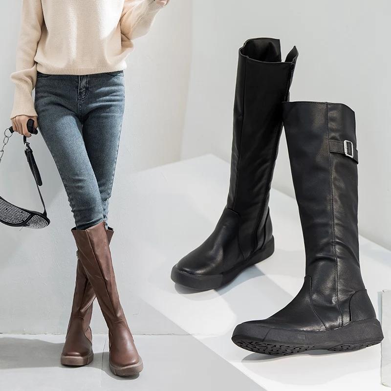 Montana Leather Boots - Alamode By Akanksha