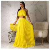 Mykonos Pleated Coord Sets - Alamode By Akanksha