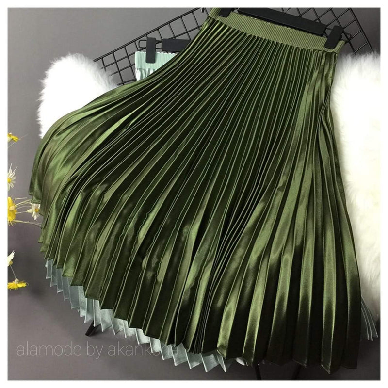 Pegmove Pleated Skirts - Alamode By Akanksha