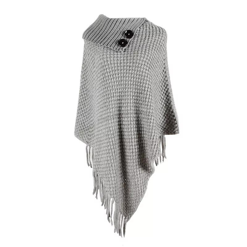 Pegmove Tasseled Cape Sweaters - Alamode By Akanksha