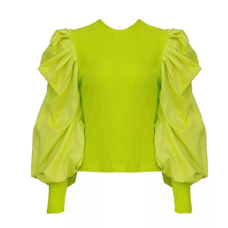 Puffed Sleeve Bradshaw Blouses - Alamode By Akanksha