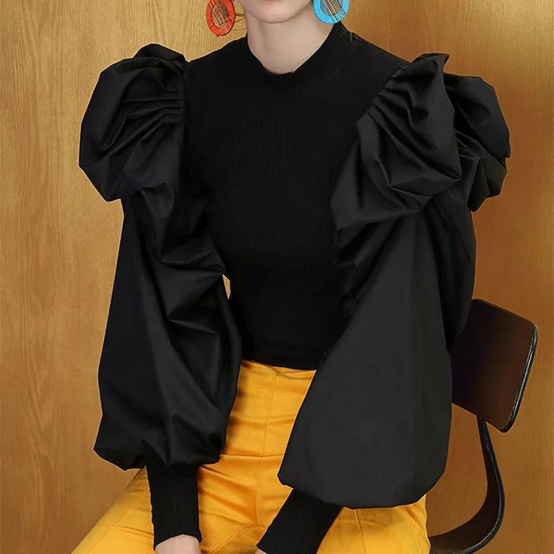 Puffed Sleeve Bradshaw Blouses - Alamode By Akanksha