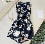 Ronita Floral Rompers - Alamode By Akanksha