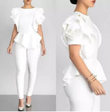 Rose Petal Sleeve Blouses - Alamode By Akanksha