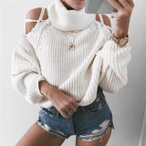 Ruby Cold Shoulder Sweaters - Alamode By Akanksha