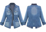 Sophia Luxe Denim jacket - Alamode By Akanksha