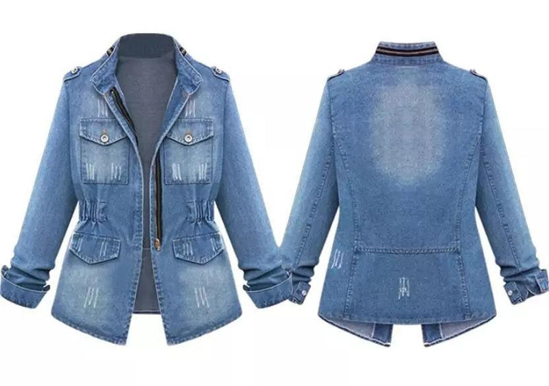 Sophia Luxe Denim jacket - Alamode By Akanksha