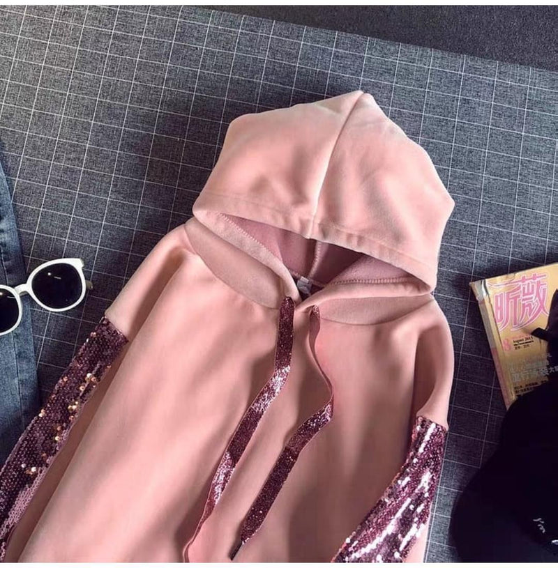 Statement Sequined Hoodies - Alamode By Akanksha
