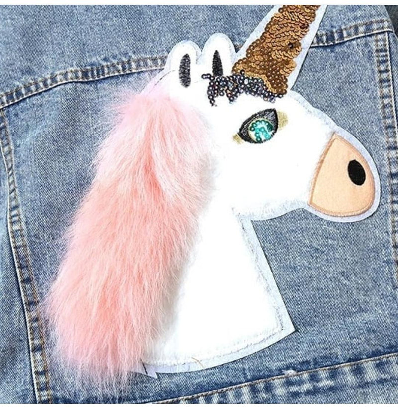 Statement Sequined Unicorn Jacket - Alamode By Akanksha