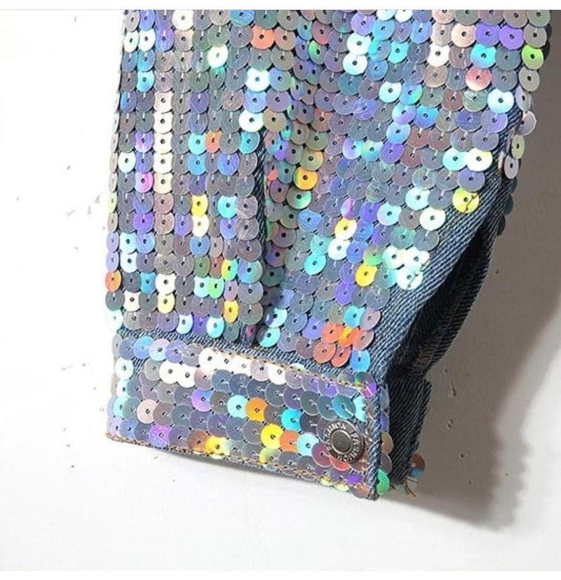Statement Sequined Unicorn Jacket - Alamode By Akanksha