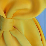 The Yellow Bow Dress - Alamode By Akanksha