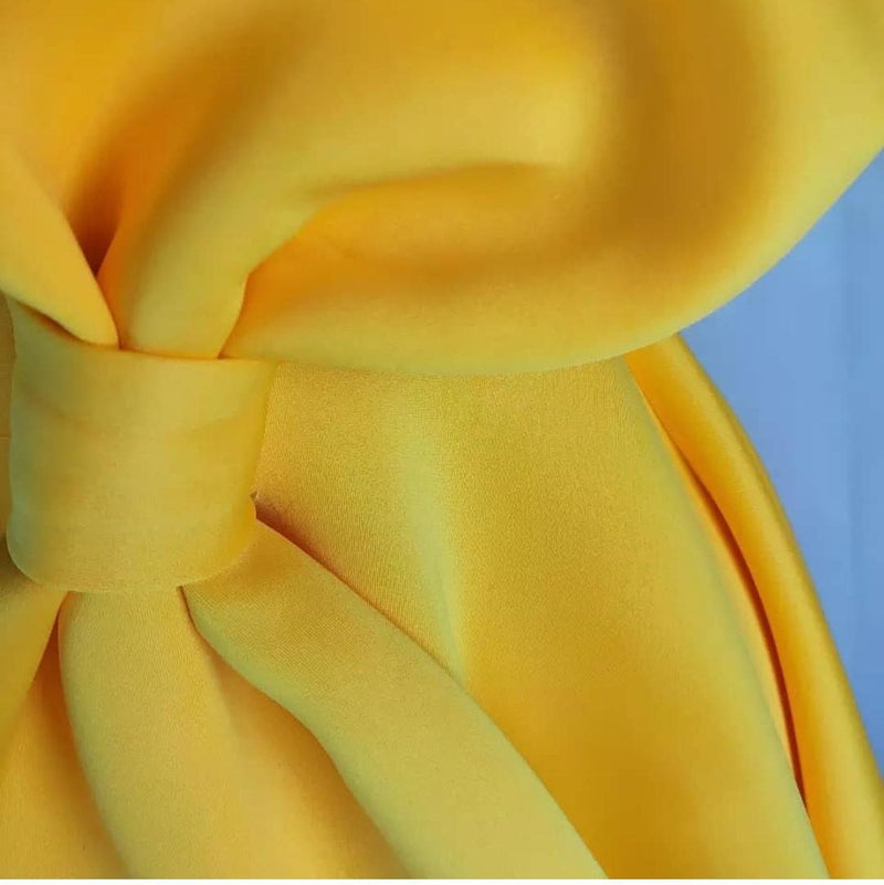The Yellow Bow Dress - Alamode By Akanksha