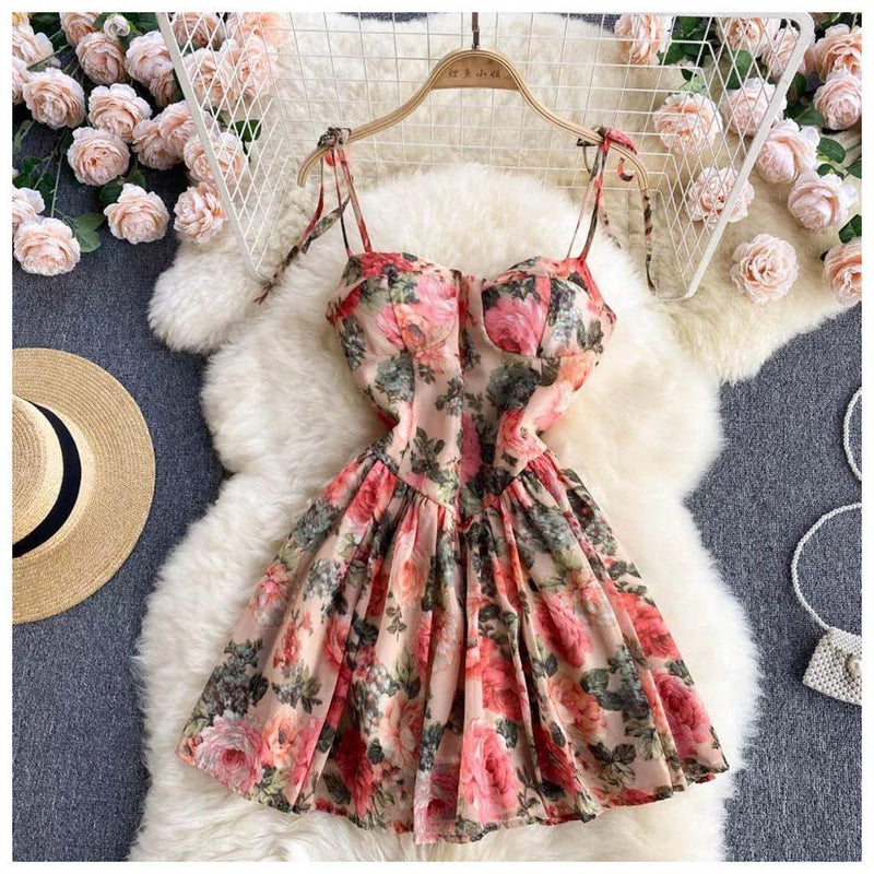 Floral dress hotsell shorts